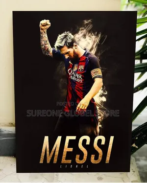 Frame Artwork of MESSI