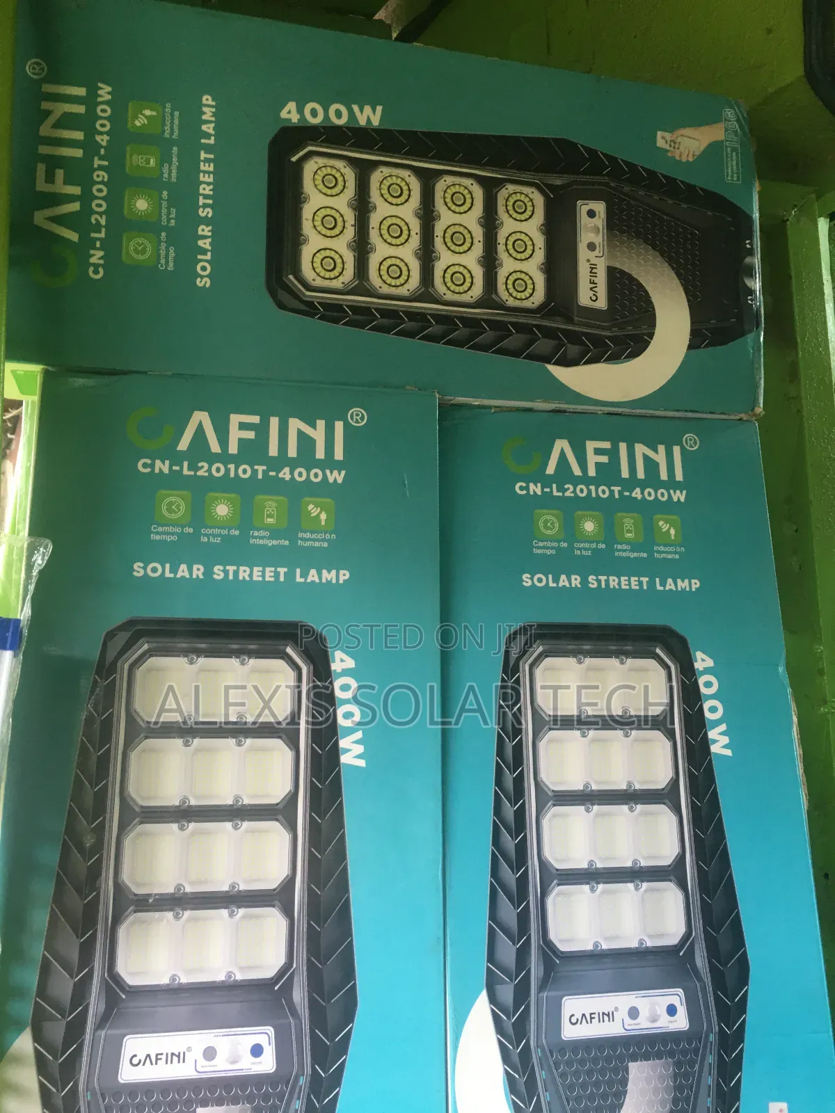400w Cafini Solar Street Light