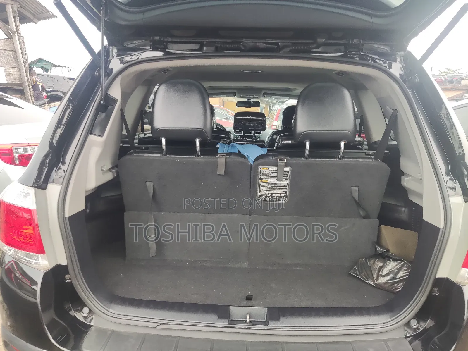 Toyota Highlander Limited 2012 Black