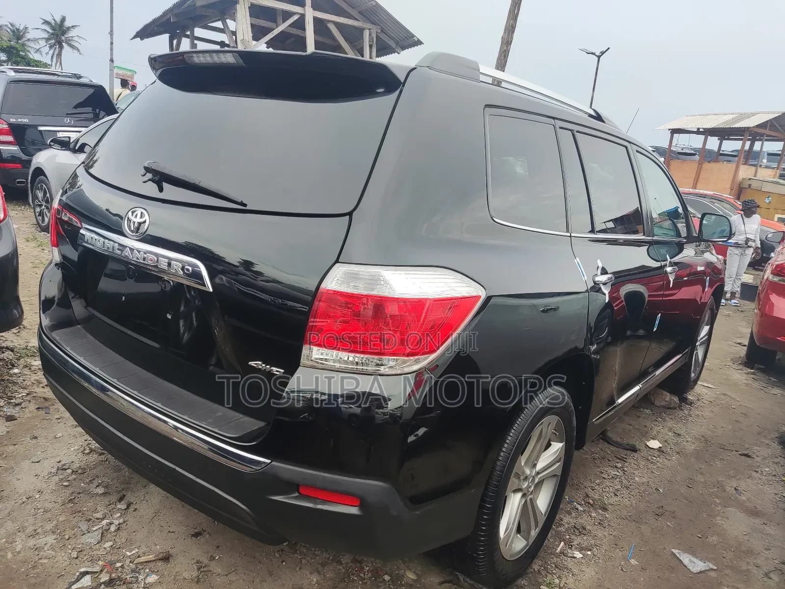 Toyota Highlander Limited 2012 Black