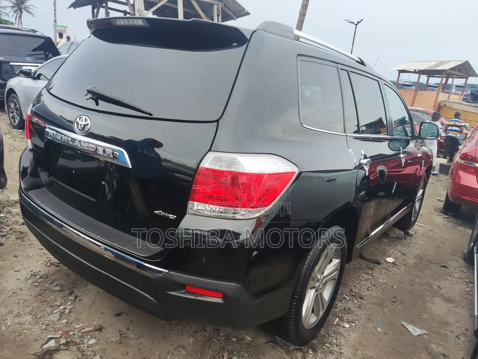 Toyota Highlander Limited 2012 Black