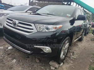 Toyota Highlander Limited 2012 Black