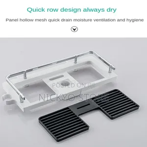 Punch-Free Bath Soap Holder
