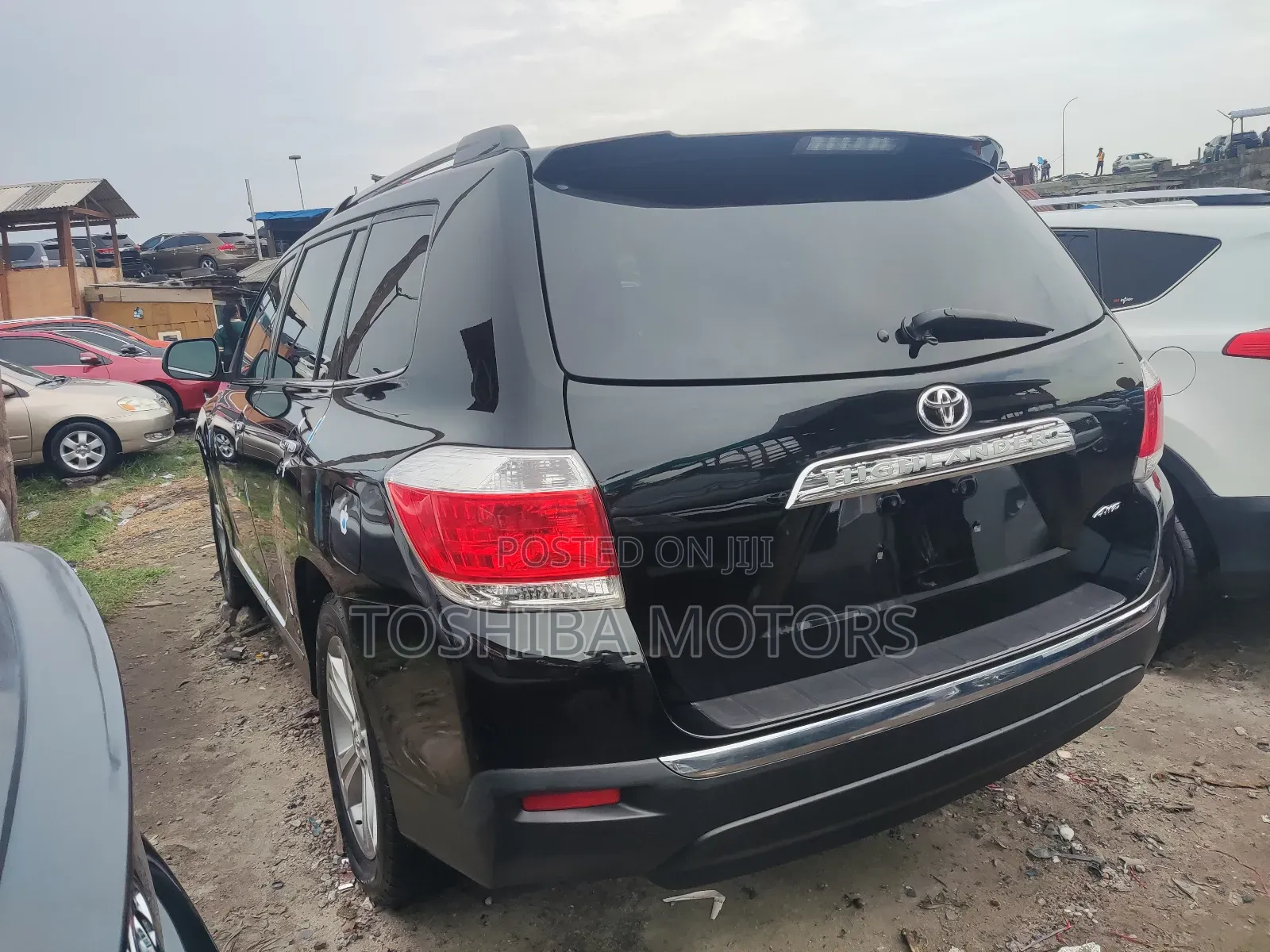 Toyota Highlander Limited 2012 Black