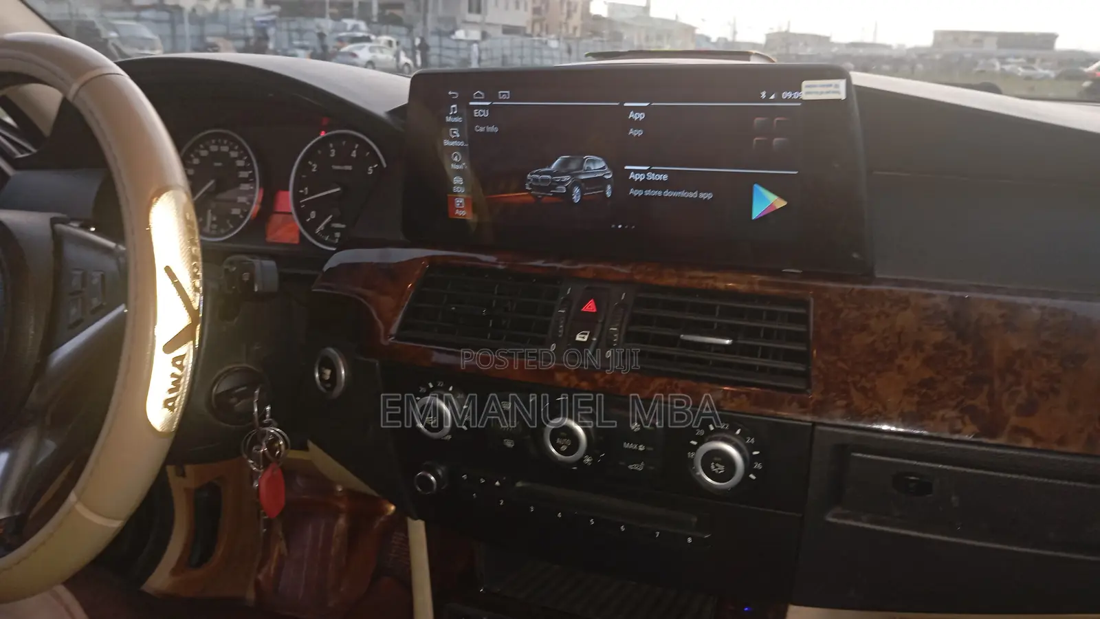 All BMW Android Screen Car Play With Reverse Camera