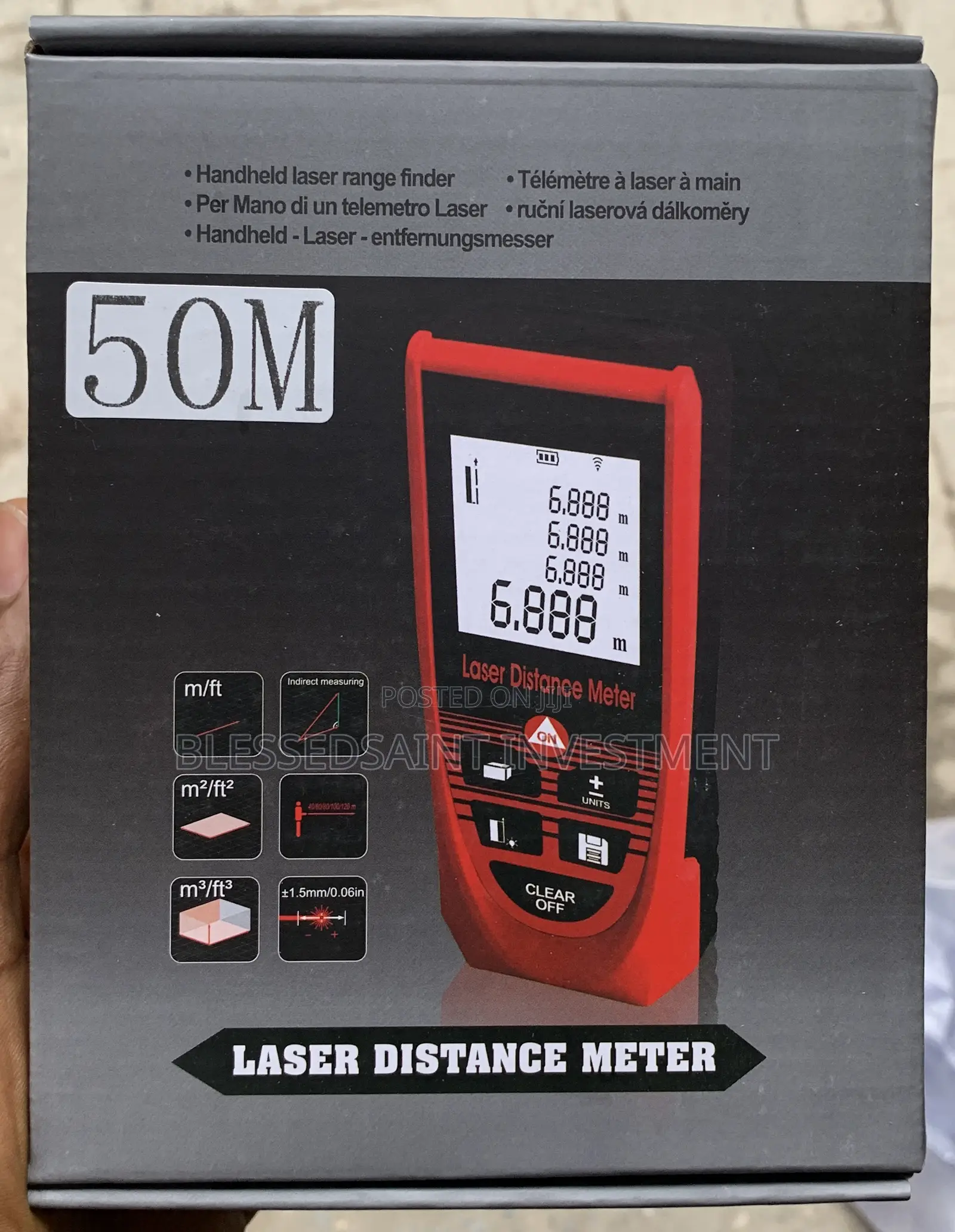 Krted Laser Tape 50m