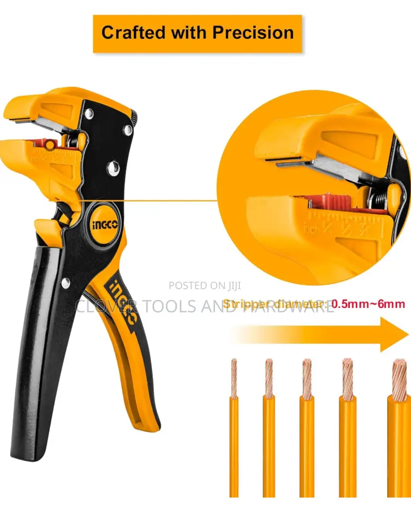 Wire Strippers Tool Ingco Automatic Wire Peeler