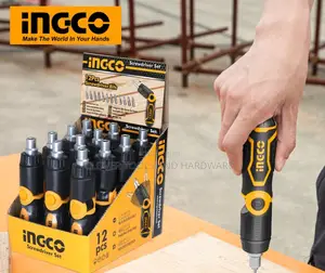 Ingco 13-in-1 Ratchet Screwdriver Set CR-V AKISD1208