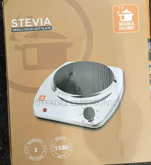 Stevia 1500w Single Face Solid Heavy Duty Electric Hotplate