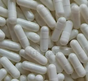 Empty Gelatin Capsules/White/Size 0/1,000 PC's