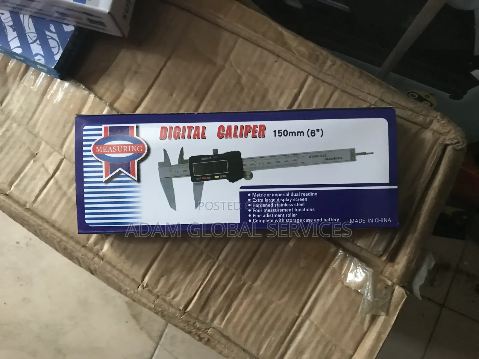 Digital Caliper 150mm (6”)