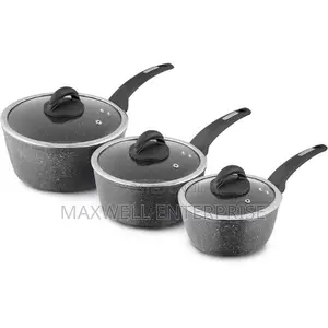 Tower 3piece Saucepan Set