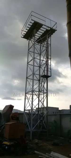 12 Meters Height Overhead Stanchion Tank