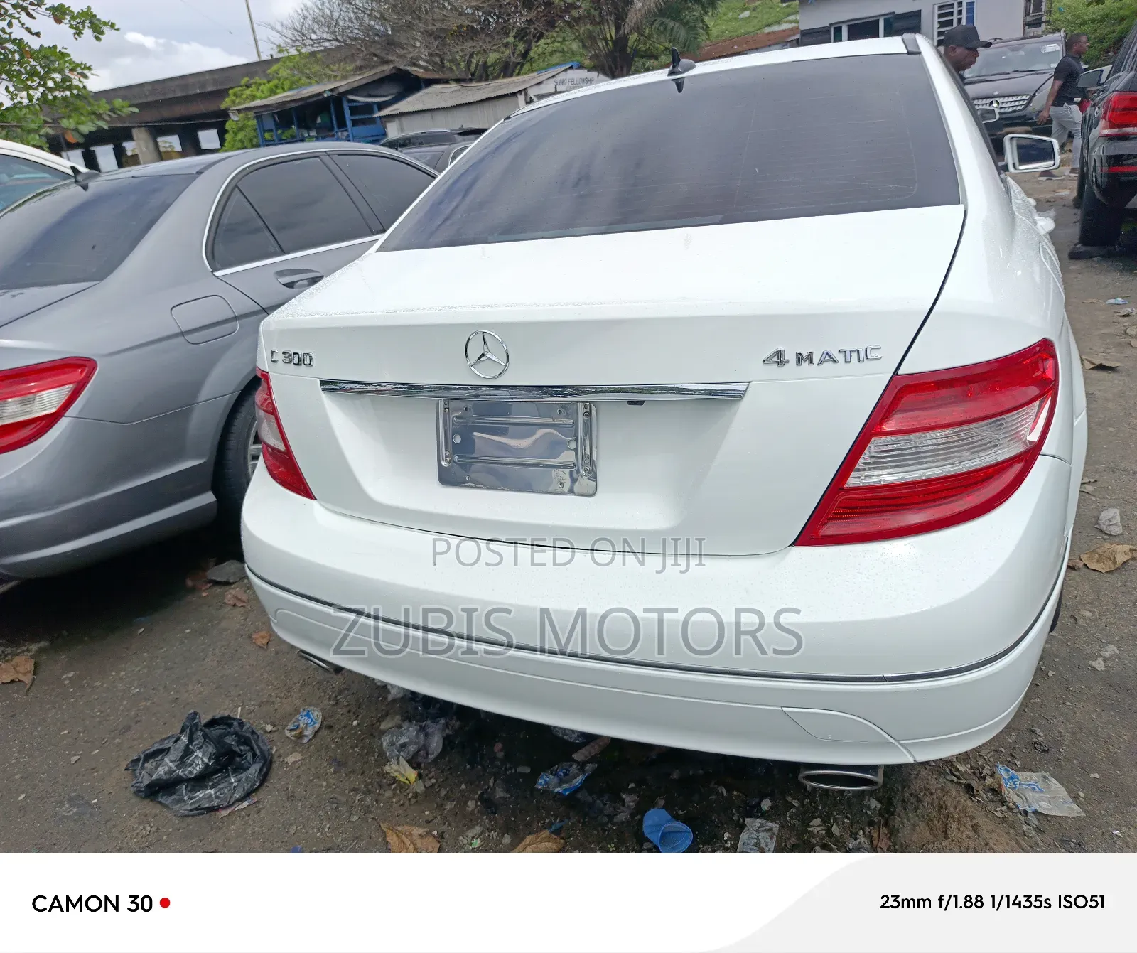 Mercedes-Benz C300 2008 White