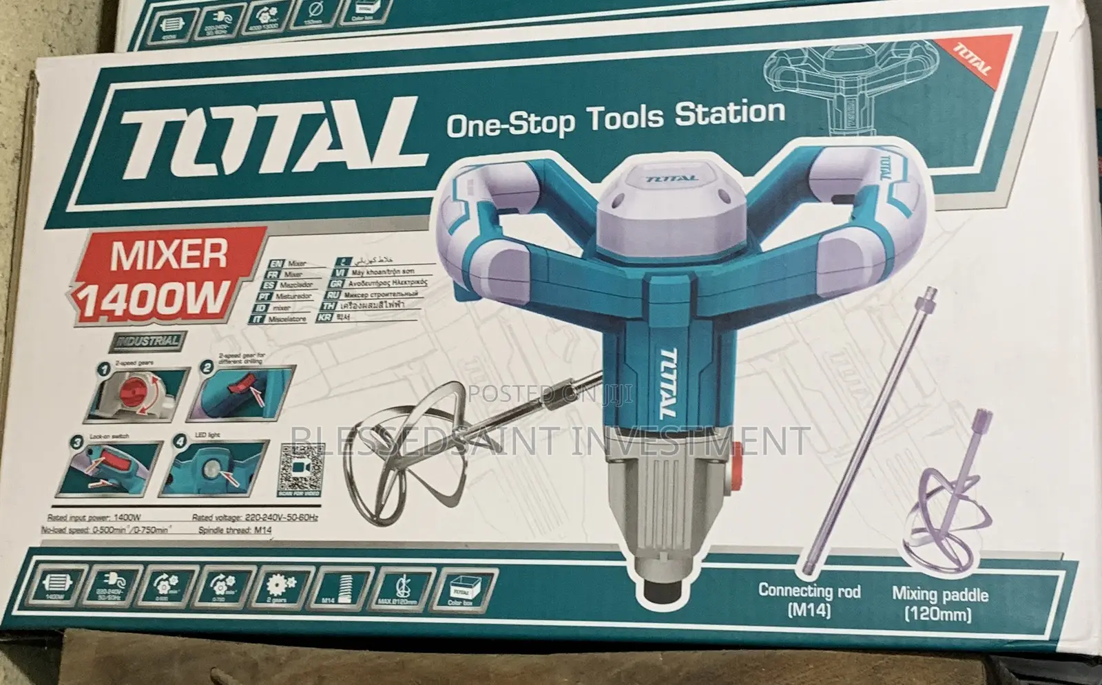 Total Mixing Machine 1400w