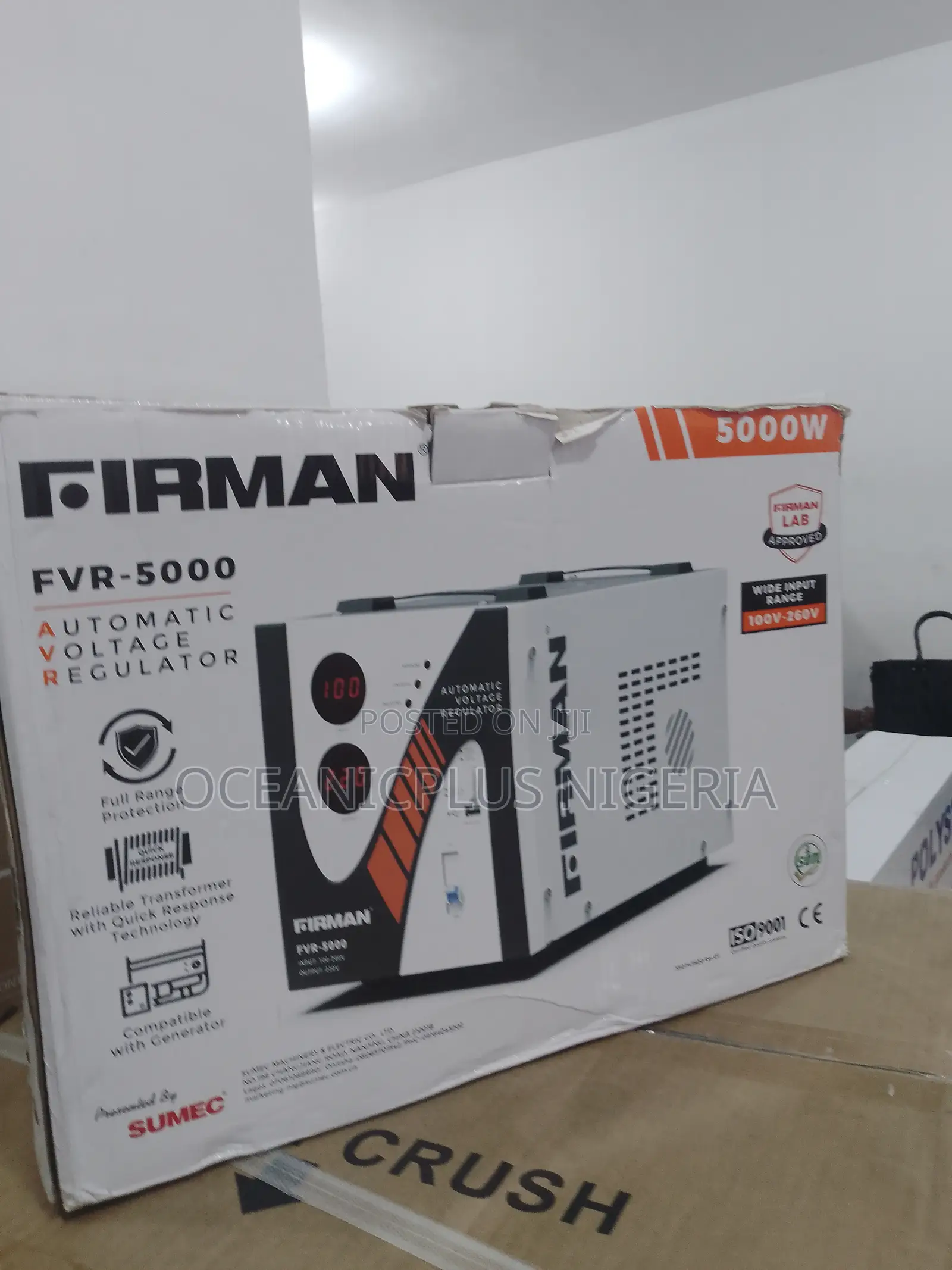 Super Power-5000watts Firman Stablizer