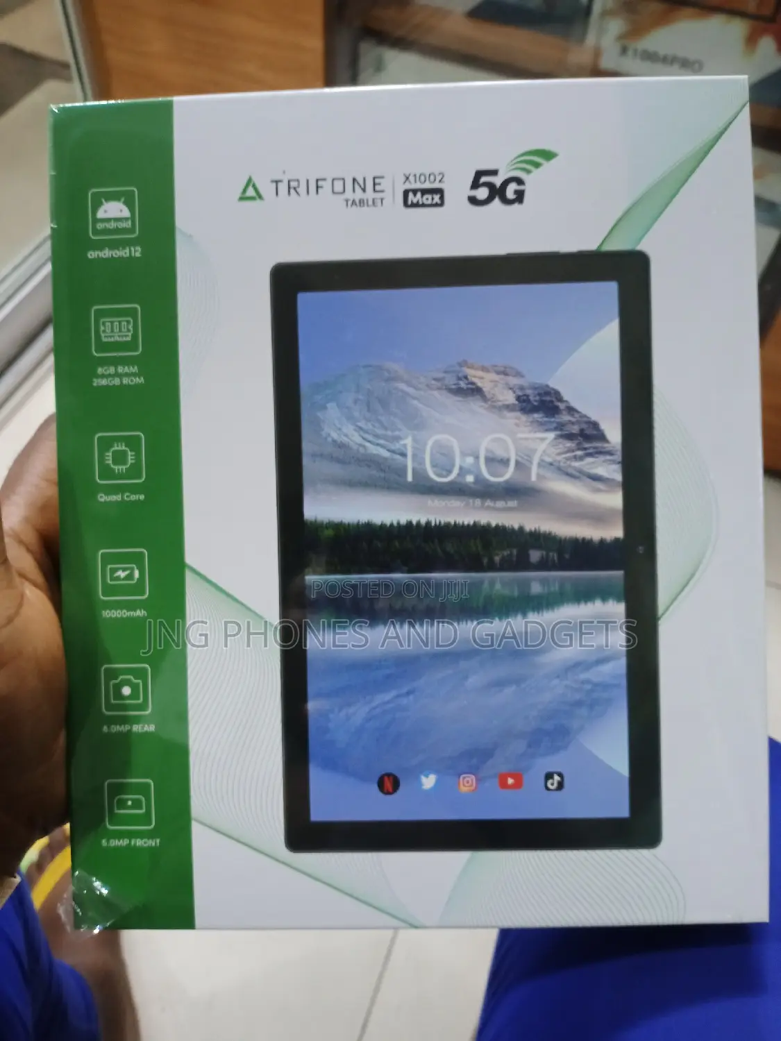 New Trifone X1002 256 GB Black