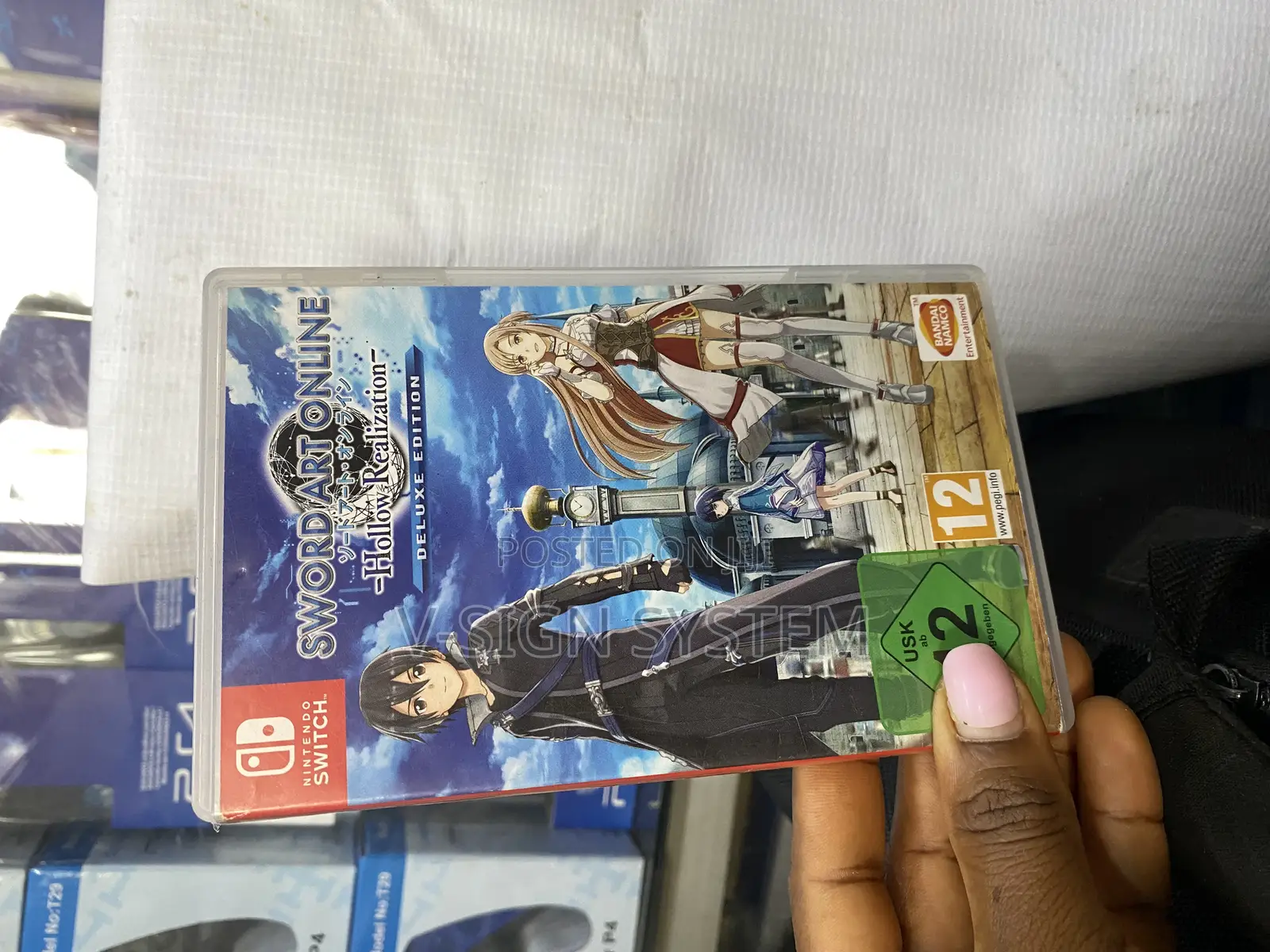 Sword Art Nintendo Game