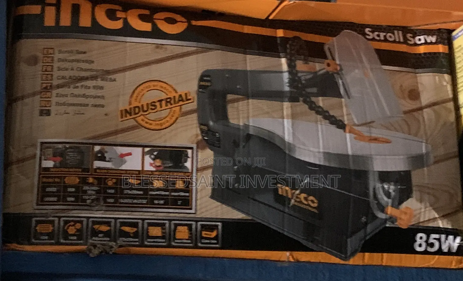 Ingco Scroll Saw Machine 85w