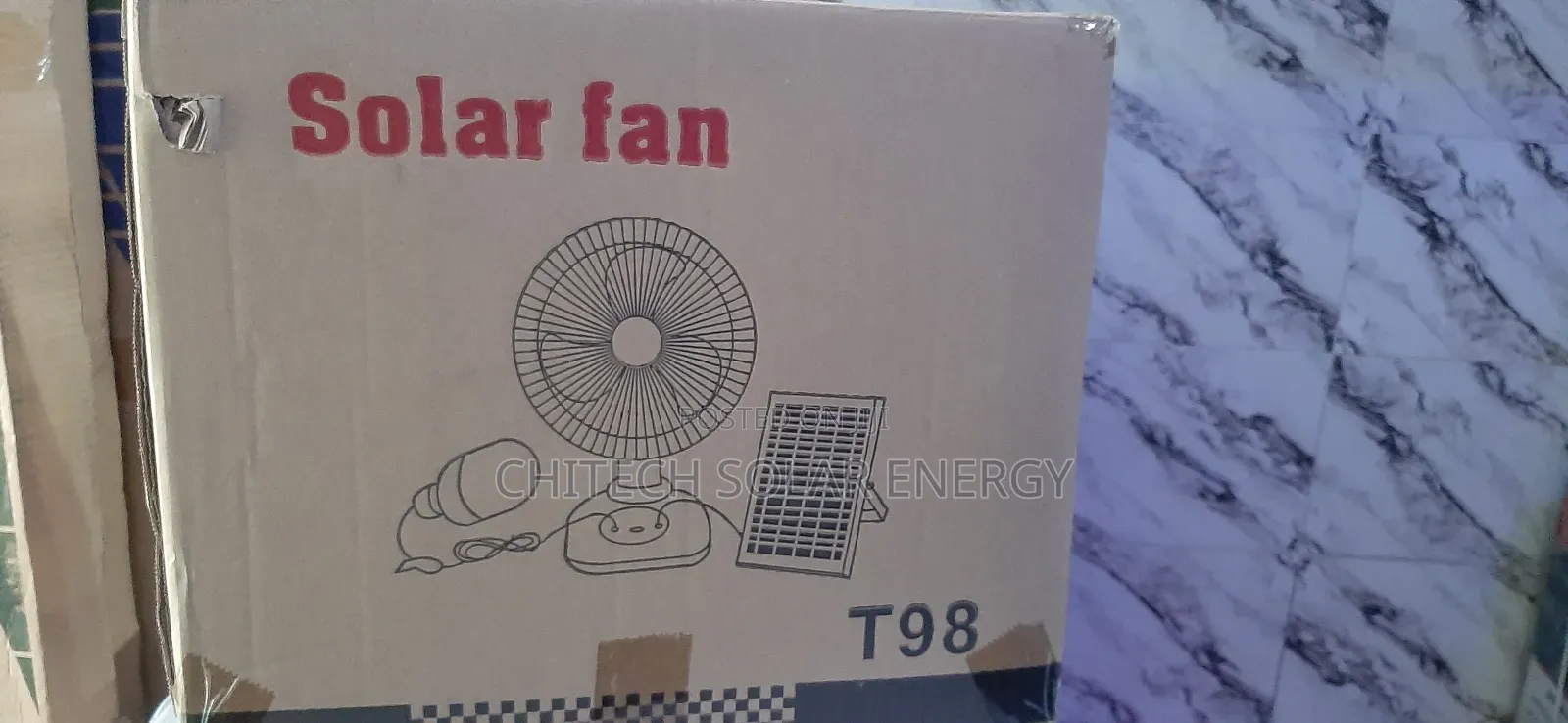 Chitech Solar Fan