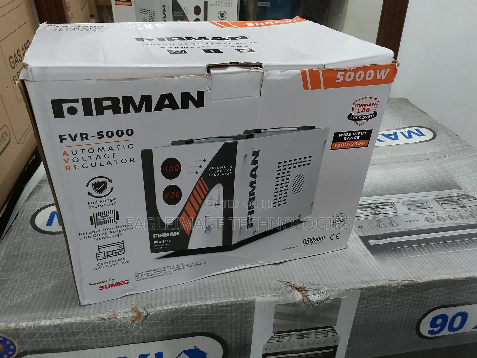 Light Weight Firman 5000watts Stabilizer