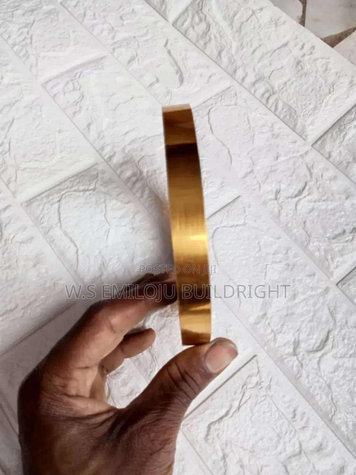 Gold Silver and Black Tape for Wall Decoration