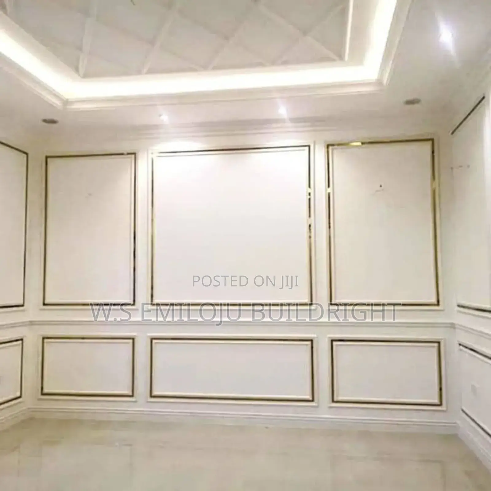 Gold Silver and Black Tape for Wall Decoration