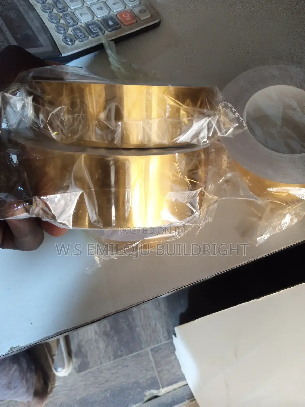 Gold Silver and Black Tape for Wall Decoration