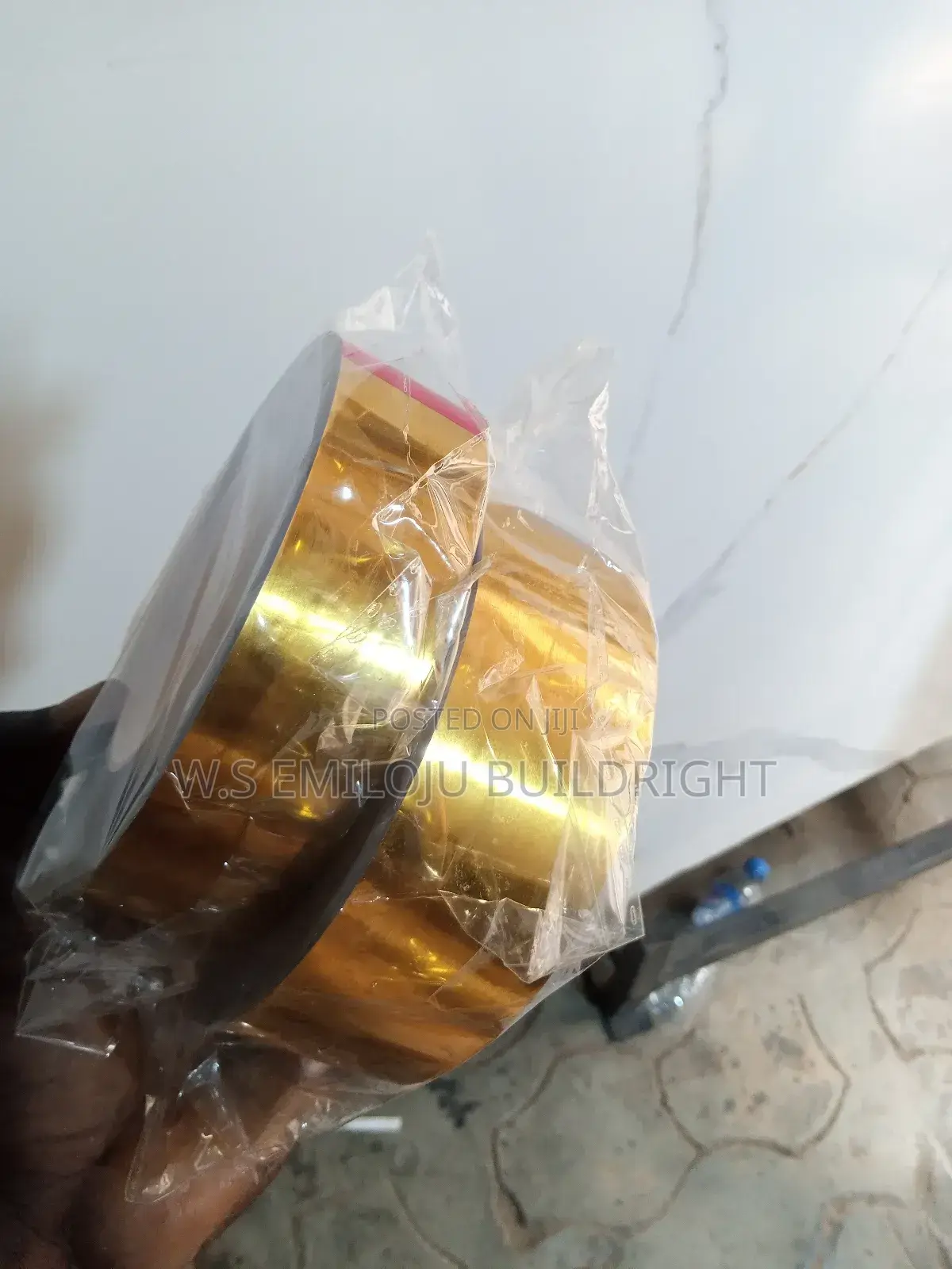 Gold Silver and Black Tape for Wall Decoration