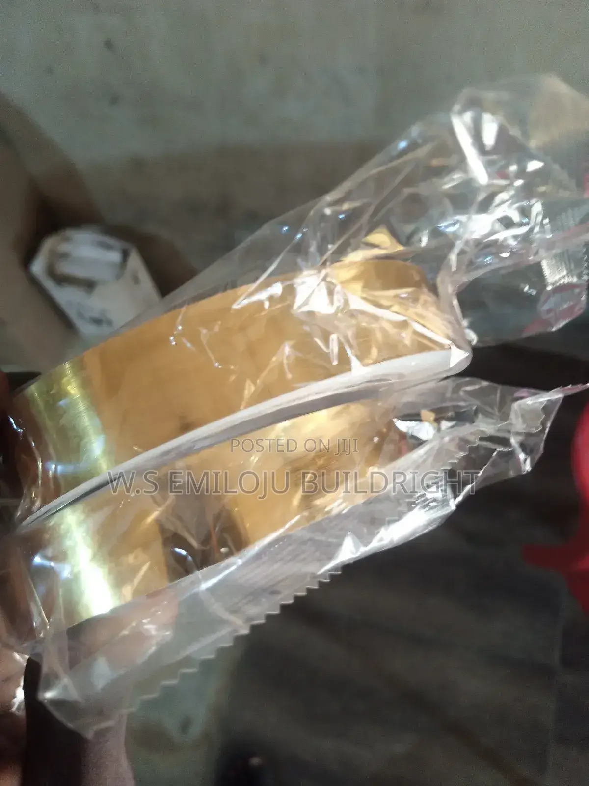 Gold Silver and Black Tape for Wall Decoration