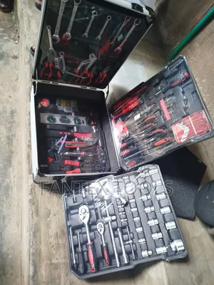 Tools Box With Combination Wrench.
