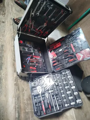 Tools Box With Combination Wrench.