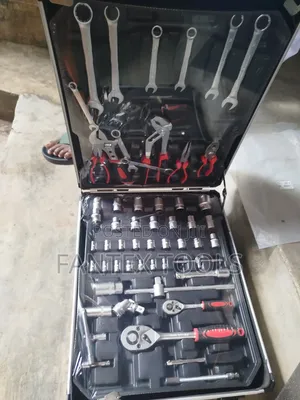 Tools Box With Combination Wrench.