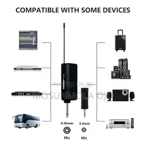 Bomge Generic Wireless Handheld Microphone System