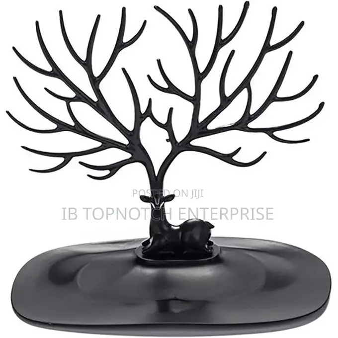 Display Deer Head Jewelry Storage Rack