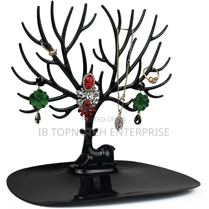 Display Deer Head Jewelry Storage Rack