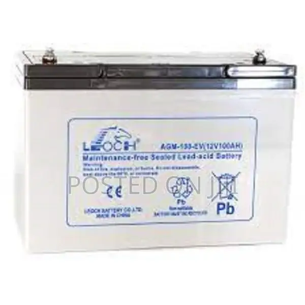 Leoch 100ah 12v Deep Cycle Battery