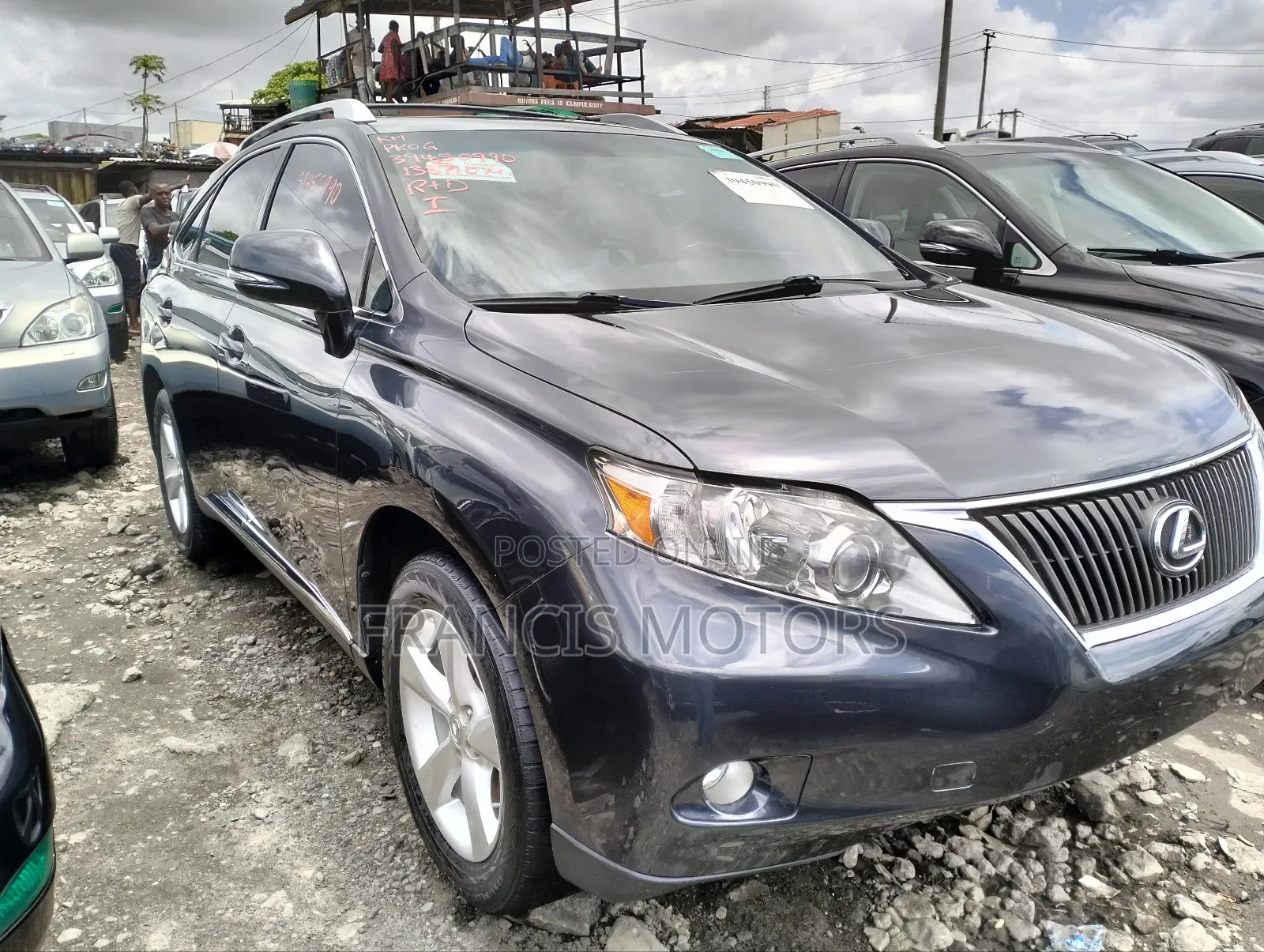 Lexus RX 2012 Gray