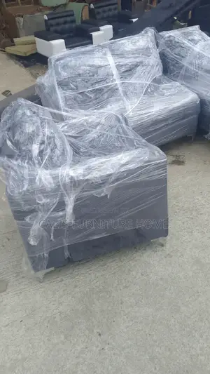 A Nice and Affordable L -Shape Plus 1 Single Sofa Chair