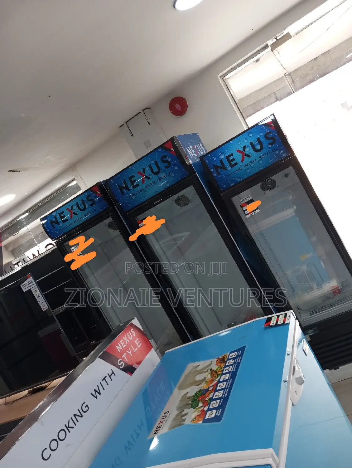 Nexus Double Door Display Fridge