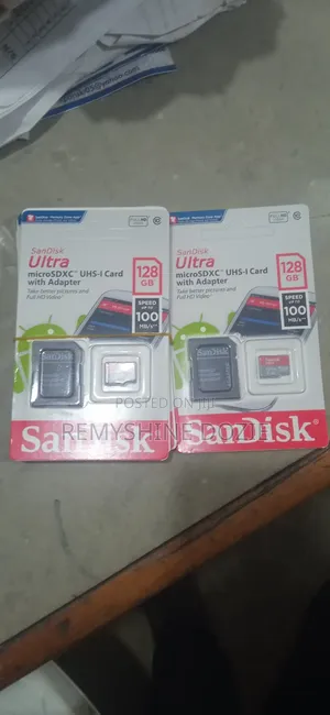 Sandisk Ultra Memory Card 128gb