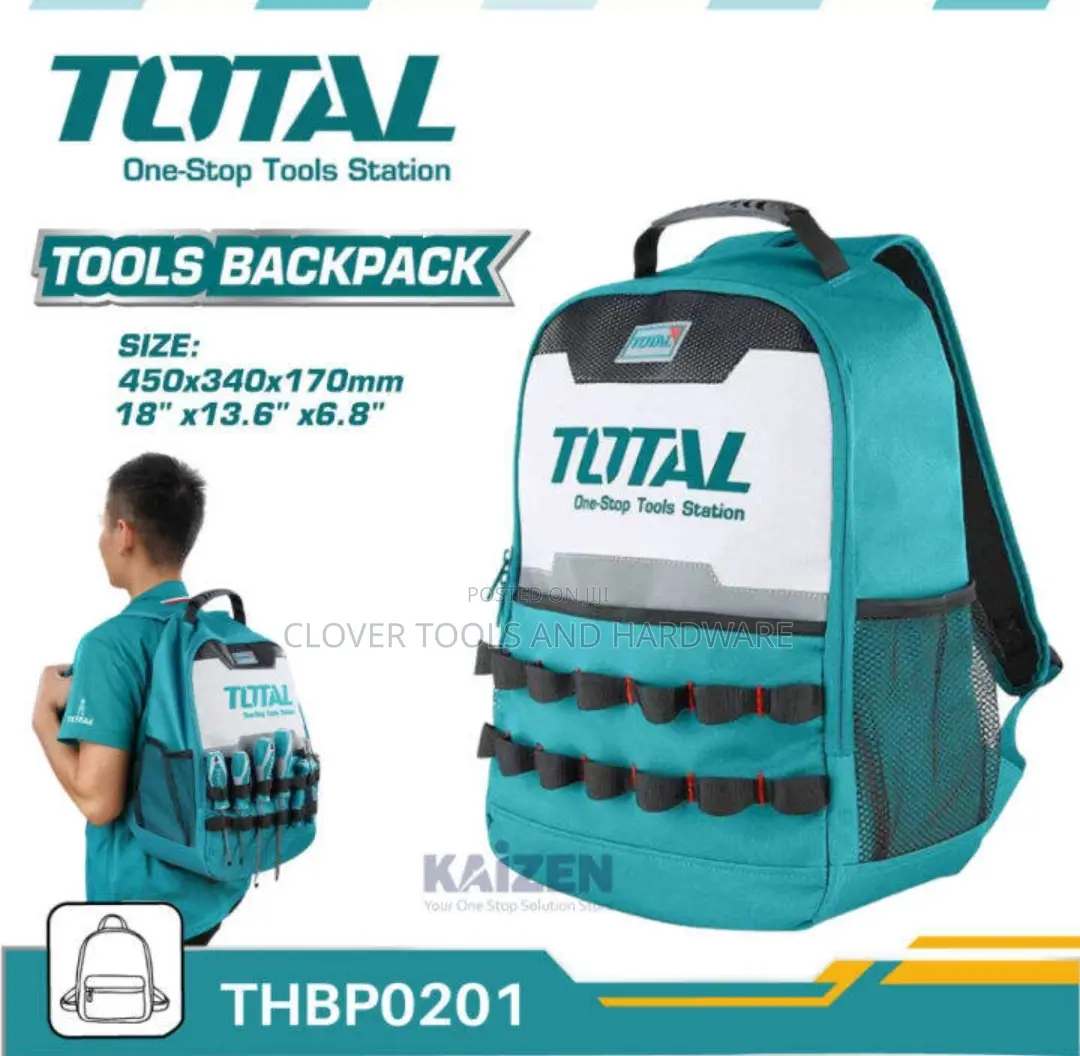 Total Tools Bag Backpack Thbp0201