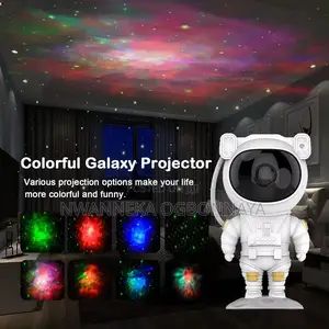Astronaut Galaxy Star Projector Starry Night Light