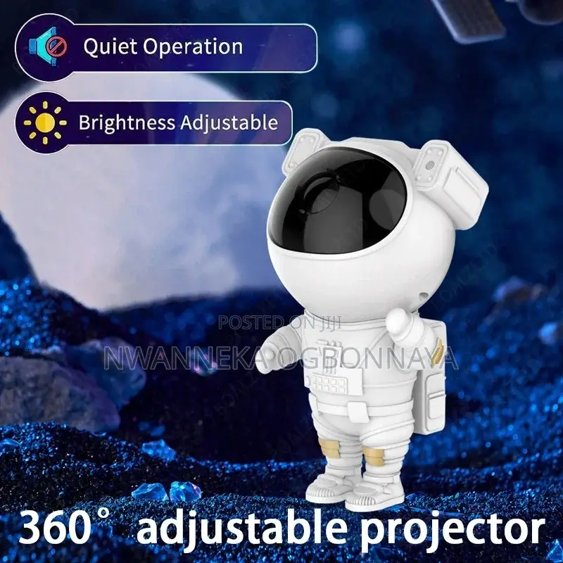 Astronaut Galaxy Star Projector Starry Night Light