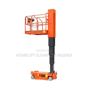 Driveable Mast Lift Raised Height