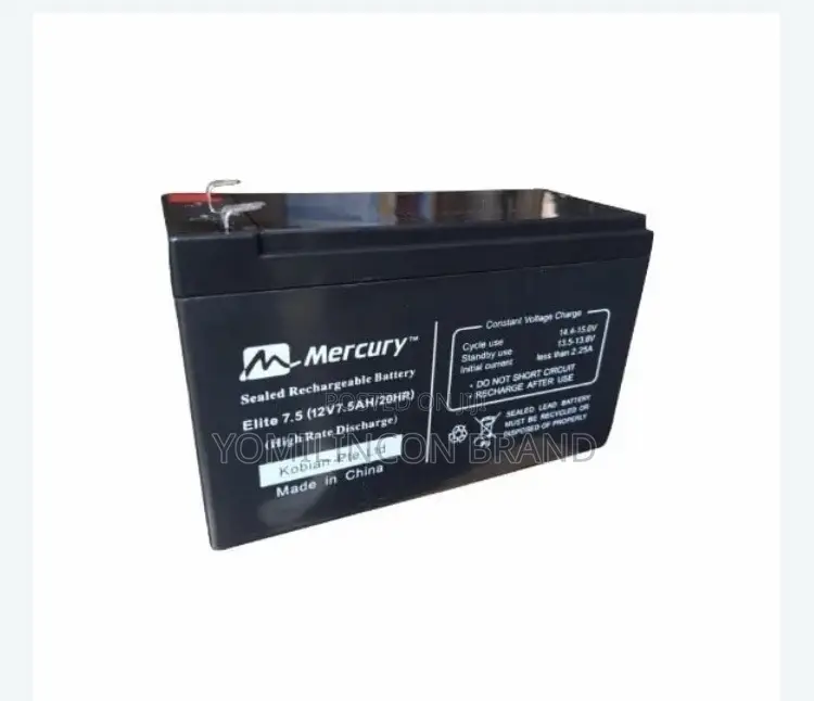 Elite UPS Replacement Battery - 7.5ah 12v