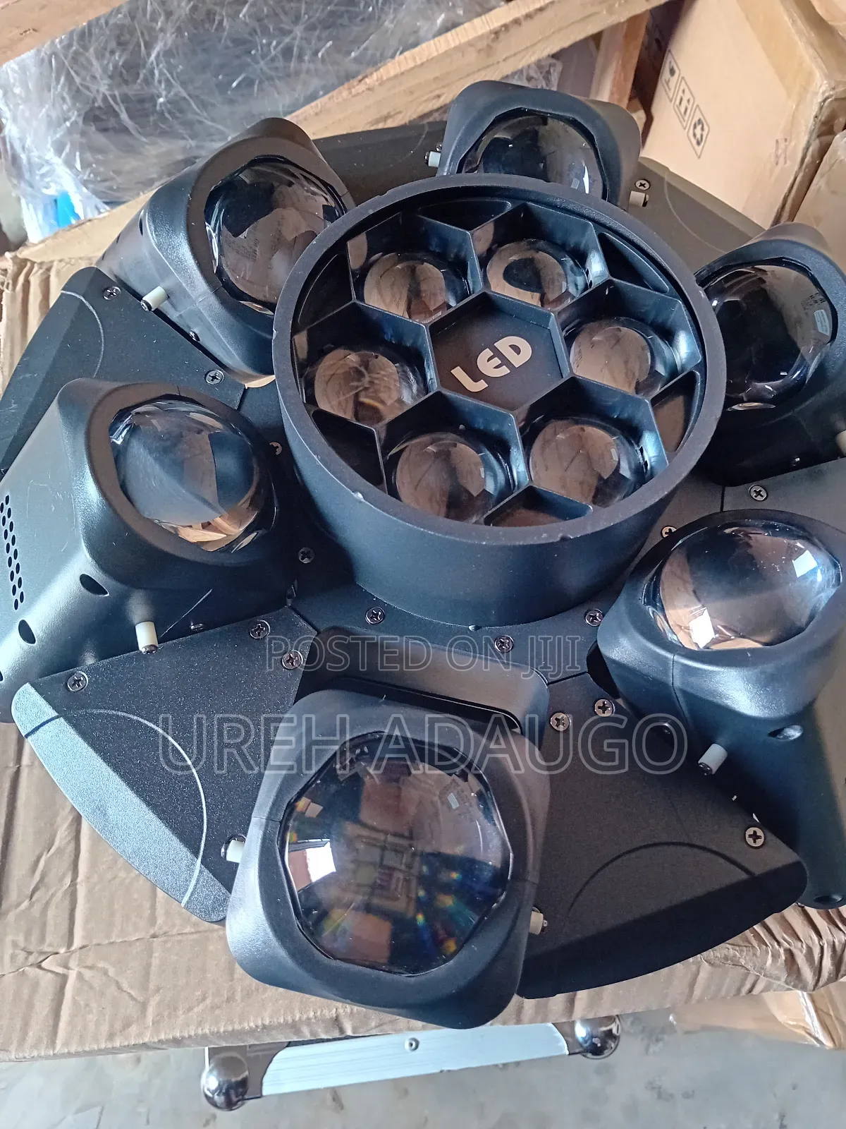 Led 6 Head Bee Eye Smart Beam Moving Head Lights