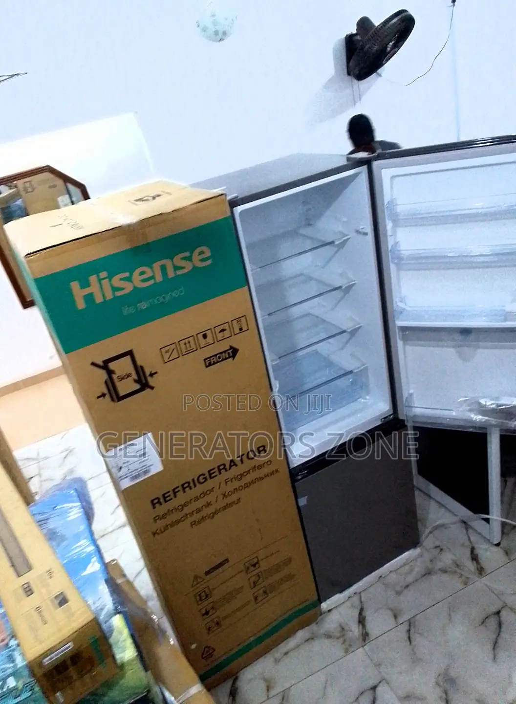 5000watt /Voltage/ Hisense Bottom Freezer Refrigerator
