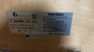 7.2kwh Lithium Batterie