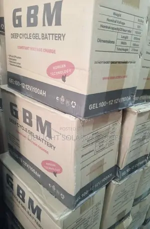 100ah GBM Dry Cell Battery